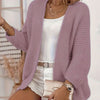 Rebecca | Elegant Open-Front Knit Cardigan
