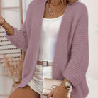 Rebecca | Elegant Open-Front Knit Cardigan
