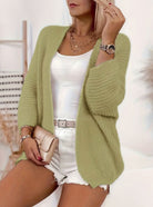 Rebecca | Elegant Open-Front Knit Cardigan