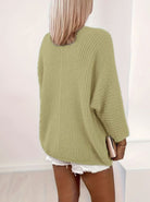 Rebecca | Elegant Open-Front Knit Cardigan