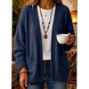 Megan | Elegant Open-Front Pocket Cardigan