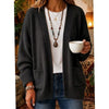 Megan | Elegant Open-Front Pocket Cardigan