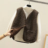 Danielle | Cozy Sherpa Button-Front Vest