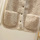 Danielle | Cozy Sherpa Button-Front Vest