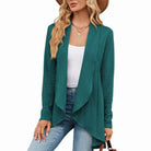 Amanda | Elegant Textured Open-Front Cardigan