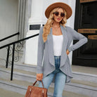 Amanda | Elegant Textured Open-Front Cardigan