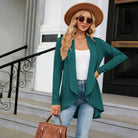 Amanda | Elegant Textured Open-Front Cardigan