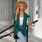 Amanda | Elegant Textured Open-Front Cardigan