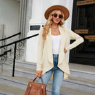 Amanda | Elegant Textured Open-Front Cardigan