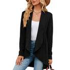 Amanda | Elegant Textured Open-Front Cardigan