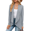 Amanda | Elegant Textured Open-Front Cardigan