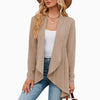 Amanda | Elegant Textured Open-Front Cardigan