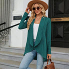 Amanda | Elegant Textured Open-Front Cardigan